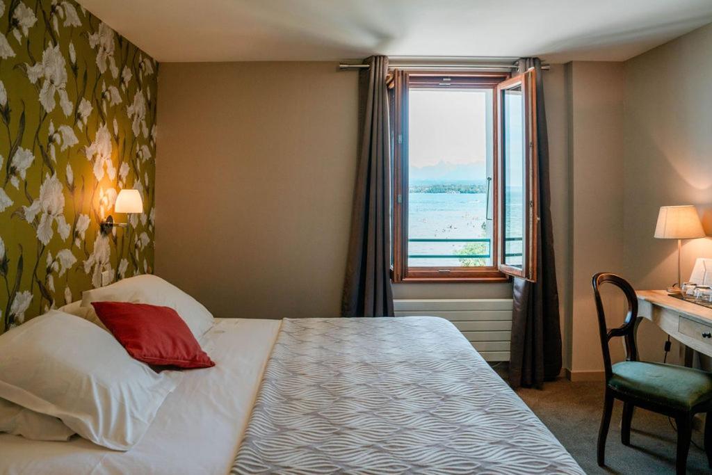 Hotel De La Plage Excenevex Εξωτερικό φωτογραφία